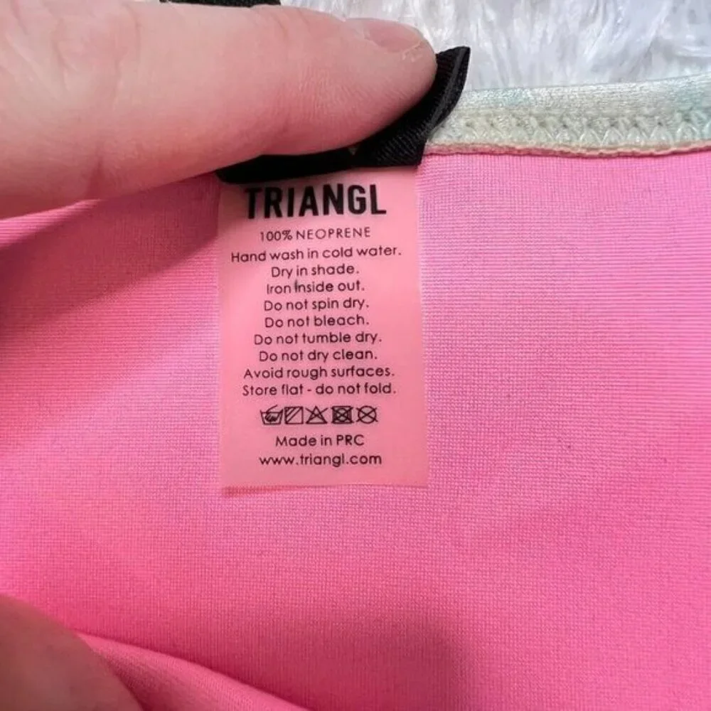 Triangl Blue and White Tie Dye Bikini Bottoms - Picture 4 of 4